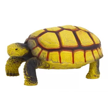 LEAN TOYS Collectible Figurine Turtle Reptile Beige and Brown D