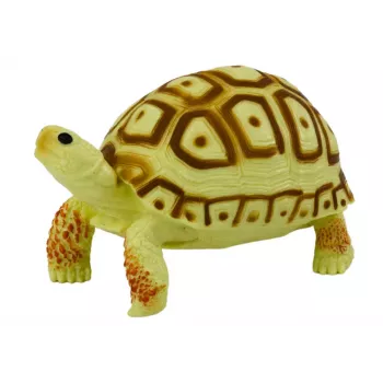 LEAN TOYS Collectible Figurine Turtle Reptile Light Yellow Brown