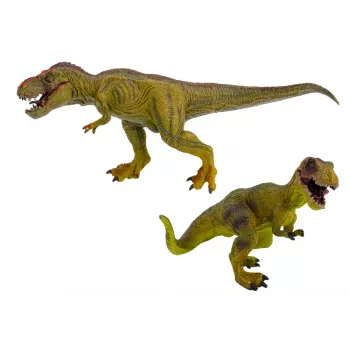 LEAN TOYS Dinozauru figūru komplekts Tiranozaurs ar mazo reālistisku 2 gab.