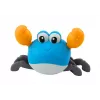 LEAN TOYS Bath Toy Wind-Up Crab Walks Swims Blue