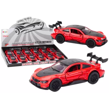 LEAN TOYS Sporta Auto 1:32 Berzes Piedziņa Sarkans