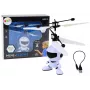 LEAN TOYS Flying Astronaut Hand Controlled Drone Helicopter White