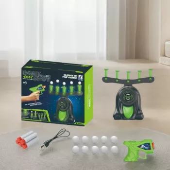 LEAN TOYS Shooting Target Game Gun Floating Balls