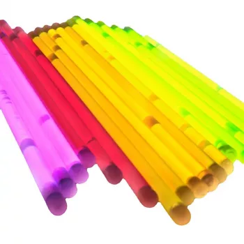 LEAN TOYS Fluorescent Headbands 100 Pieces Many Colors Glow In The Dark