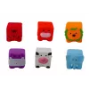 LEAN TOYS Soft Educational Bath Blocks Animals