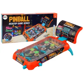 LEAN TOYS Pinball Arcade Game ar LED gaismām, skaņām un digitālo tablo