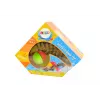 LEAN TOYS Ball with Fluffy Ferret Tail Interactive Bath Toy
