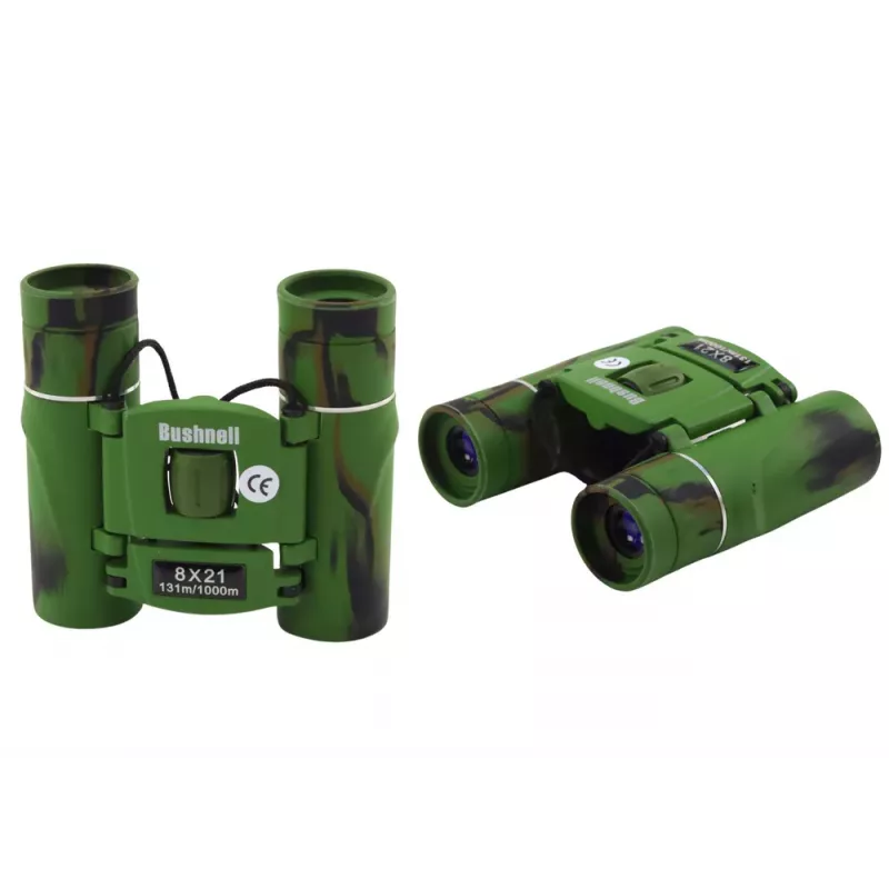 LEAN TOYS Small Binoculars with Case 12x Magnification Field of View 1000m