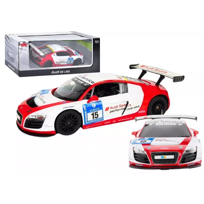 RASTAR R/C 1:24 Audi R8 LMS balts