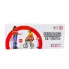 LEAN TOYS Educational Road Signs Warning Set 5 Pcs 70cm