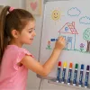 LEAN Set of 8 Colored Whiteboard Markers