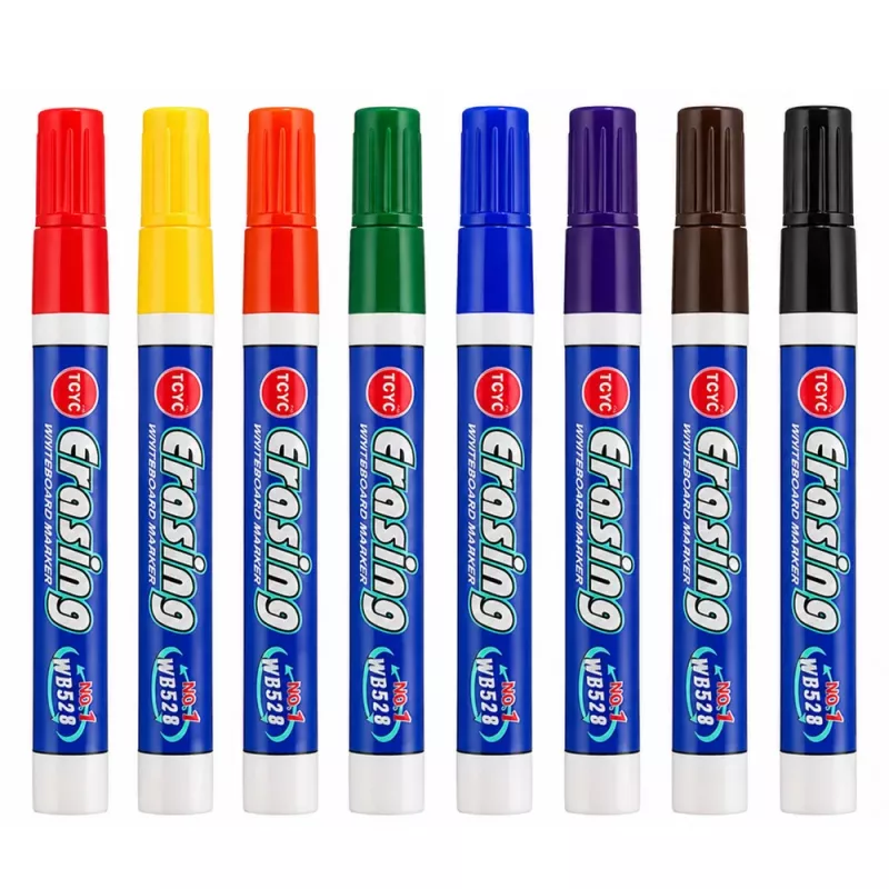 LEAN Set of 8 Colored Whiteboard Markers