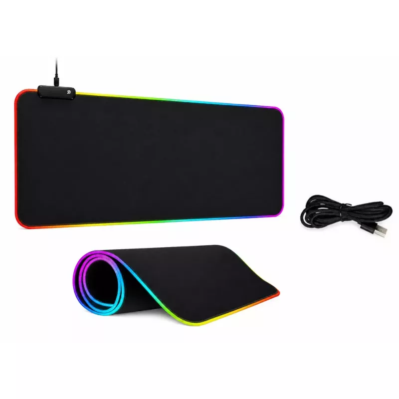 LEAN Keyboard Mouse Pad with LED Lighting 30x80cm