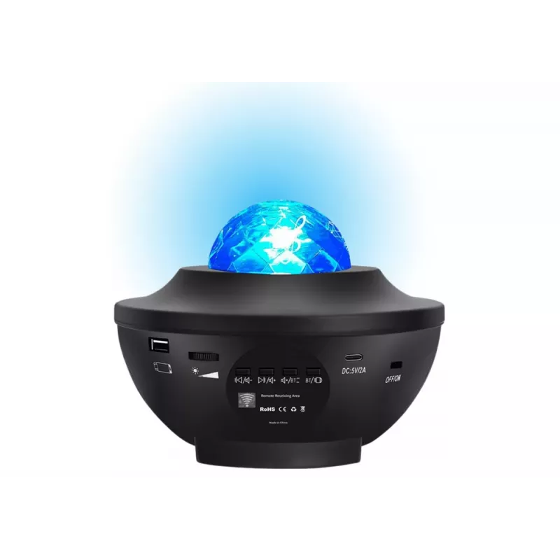 LEAN Star Projector LED Lamp Bluetooth Speaker Remote