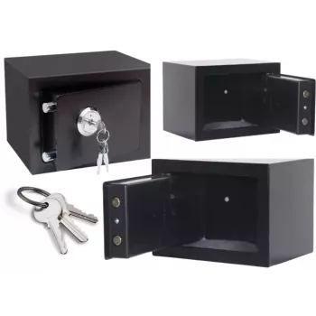LEAN Home Key Safe Steel Black 35x25x25cm
