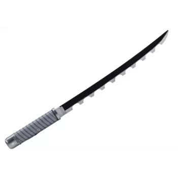 LEAN TOYS Nichirin Samurai Sword Battery Operated Comfortable Handle Black Sound