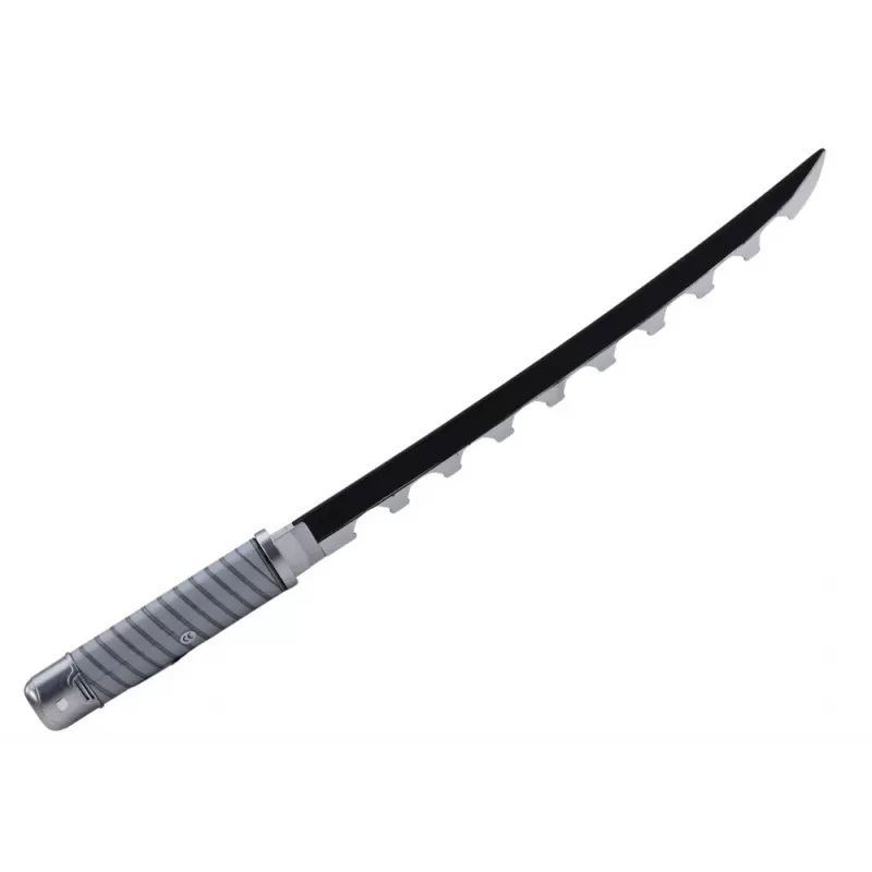 LEAN TOYS Nichirin Samurai Sword Battery Operated Comfortable Handle Black Sound