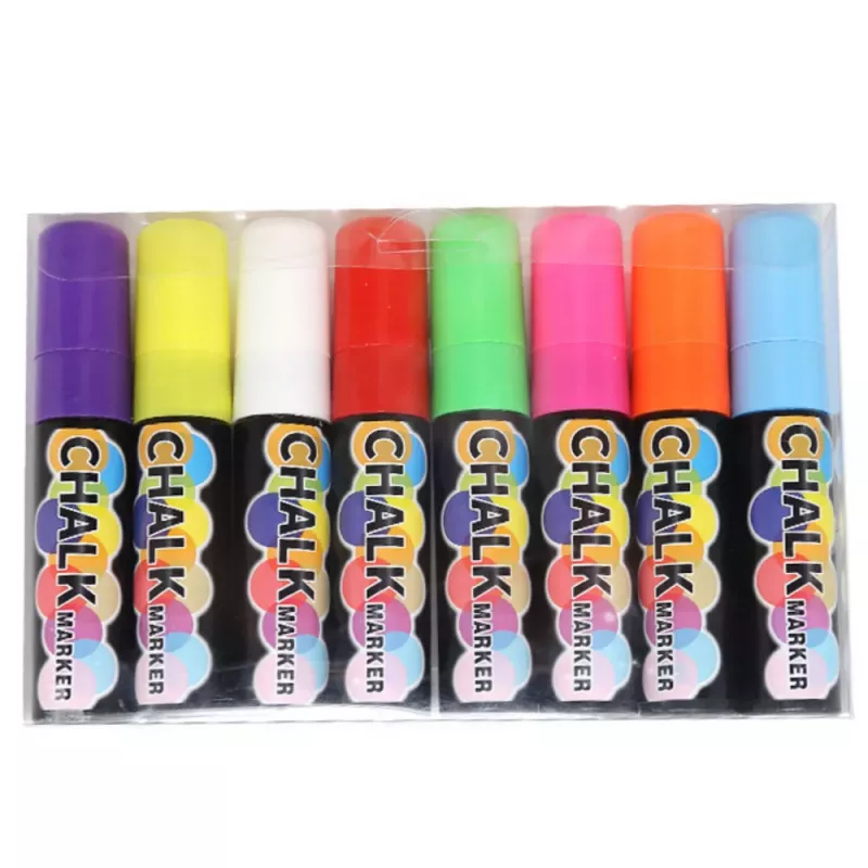 LEAN Chalk Markers Colored Multifunctional Set of 8