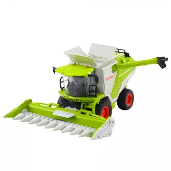 LEAN TOYS Combine Harvester With Corn Header 2in1 Remote Controlled RC Smoke Effect 2.4G