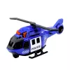 LEAN TOYS Policijas kravas auto, helikopters un auto – komplekts ar gaismām un skaņām