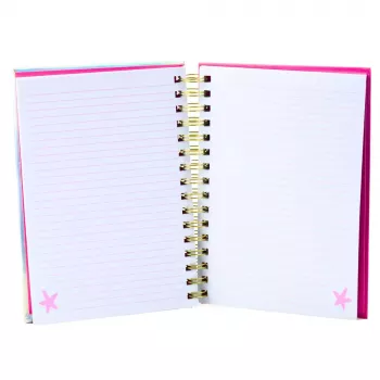 LEAN Candy Dreams Holographic A5 Lined Notebook 90 Sheets