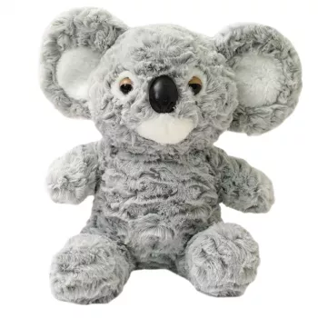 LEAN TOYS Plush Mascot Cuddly Toy Koala Bear Gray 22cm
