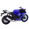 LEAN TOYS Sporta motocikls Metāls Gaismas Skaņas Navy Blue R1 1:12