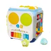 LEAN TOYS Multifunctional Educational Cube For Toddlers Lights Sounds