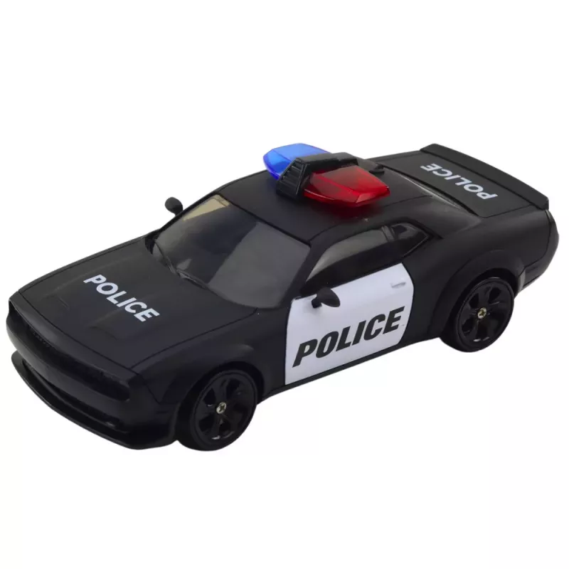 LEAN TOYS Drift Sports Car Interchangeable Wheels Remote Controlled RC 4WD Police