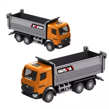 Huina 22730 Pašizgāzējs Metāla Kolekcijas Modelis Oranžs 1:80