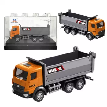 Huina 22730 Pašizgāzējs Metāla Kolekcijas Modelis Oranžs 1:80