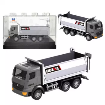 Huina 22731 Metalīgs pašizgāzēja modelis sudraba krāsā 1:80