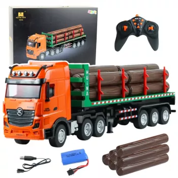 Attālvadāmais kokmateriālu pārvadātājs RC Huina 1:18