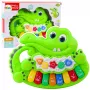 LEAN TOYS Interactive Baby Piano ar gaismām, skaņām un dzīvnieku balsīm - Zaļš