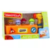 LEAN TOYS Interactive Toy Colorful Mallet Hammer Hamsters Road Works