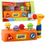 LEAN TOYS Interactive Toy Colorful Mallet Hammer Hamsters Road Works