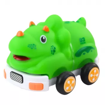 LEAN TOYS Remote Control RC Car For Toddlers Dinosaur Green