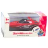 LEAN TOYS Remote Controlled RC Motorboat White and Red 15cm