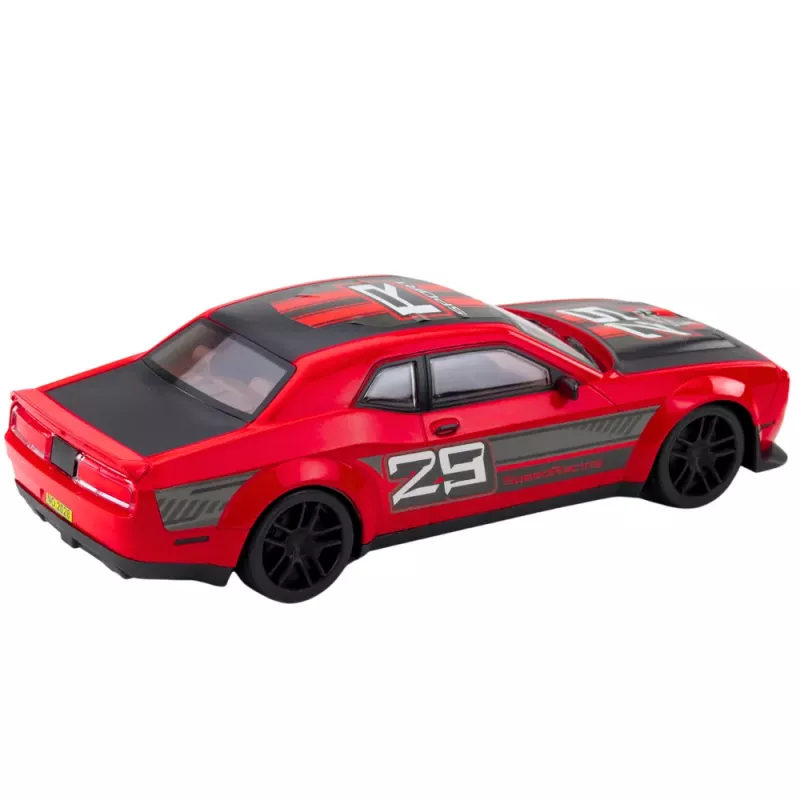LEAN TOYS Sports Car Racing Rear-Wheel Drive Red 1:14 Ferrari FXX K EVO RC Car
