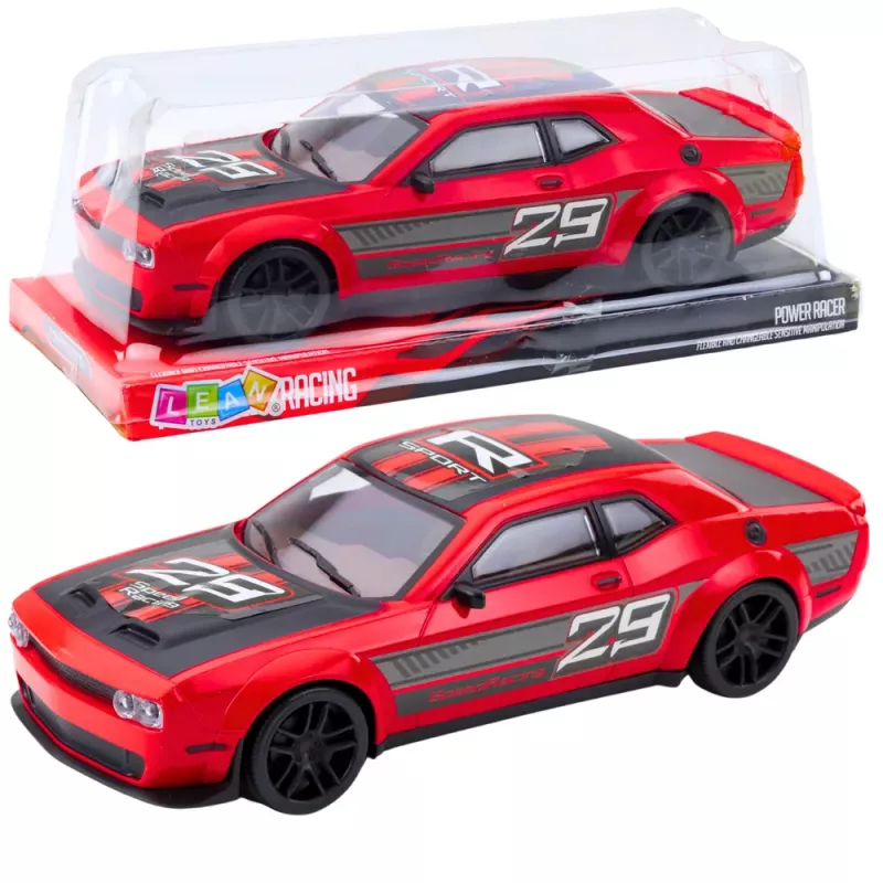 LEAN TOYS Sports Car Racing Rear-Wheel Drive Red 1:14 Ferrari FXX K EVO RC Car