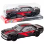 LEAN TOYS Sports Car Drive Glossy Body Black Red Lines