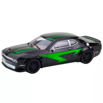 LEAN TOYS Sports Car Drive Glossy Body Black Green 1:14 RC Lamborghini Sian FKP 37