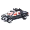 LEAN TOYS Set of Off-Road Car Black Tow Truck Red Sports Car 59cm
