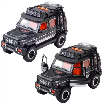 LEAN TOYS Bezceļu Auto HH6688 ar Atveramām Durvīm, Gaismām un Skaņām