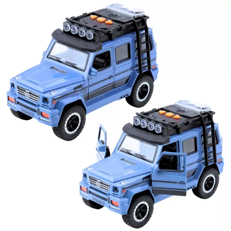 LEAN TOYS Bezceļu Auto HH6688 ar Atveramām Durvīm, Gaismām un Skaņām