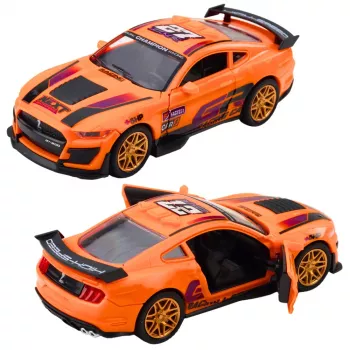 LEAN TOYS GT 500 Race Car Opening Doors Drive Lights Sounds Mix