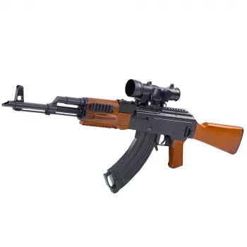 LEAN TOYS AK Rifle For Water Balls Hydrogel Sight Accessories Glasses 96cm