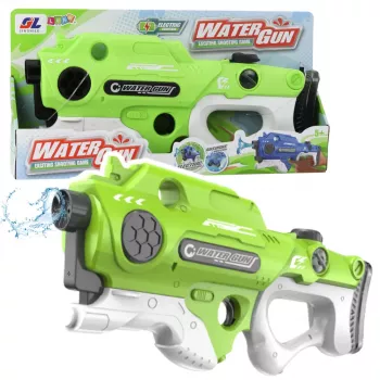 LEAN TOYS Electric Automatic Rifle Water Gun - Green