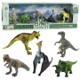 LEAN TOYS Realistisku meža dinozauru figūru komplekts 5 gab.