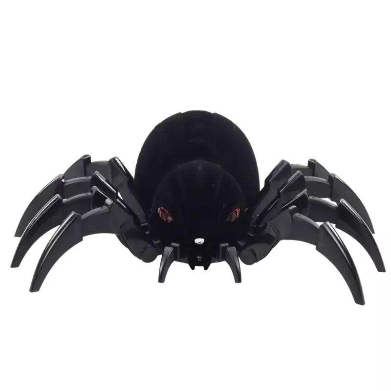 LEAN TOYS RC Black Widow Remote Control Spider Smoke Effect